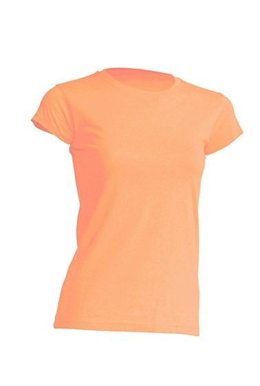 REGULAR T-SHIRT LADY arancio neon